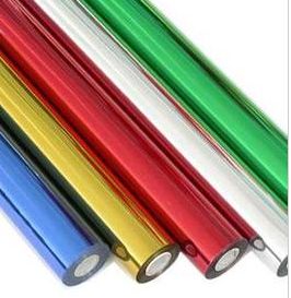 Hot foil rolls for PVC, Paper - Click Image to Close